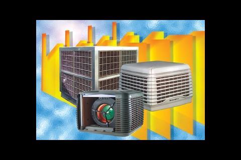 The Breezair evaporative cooling system